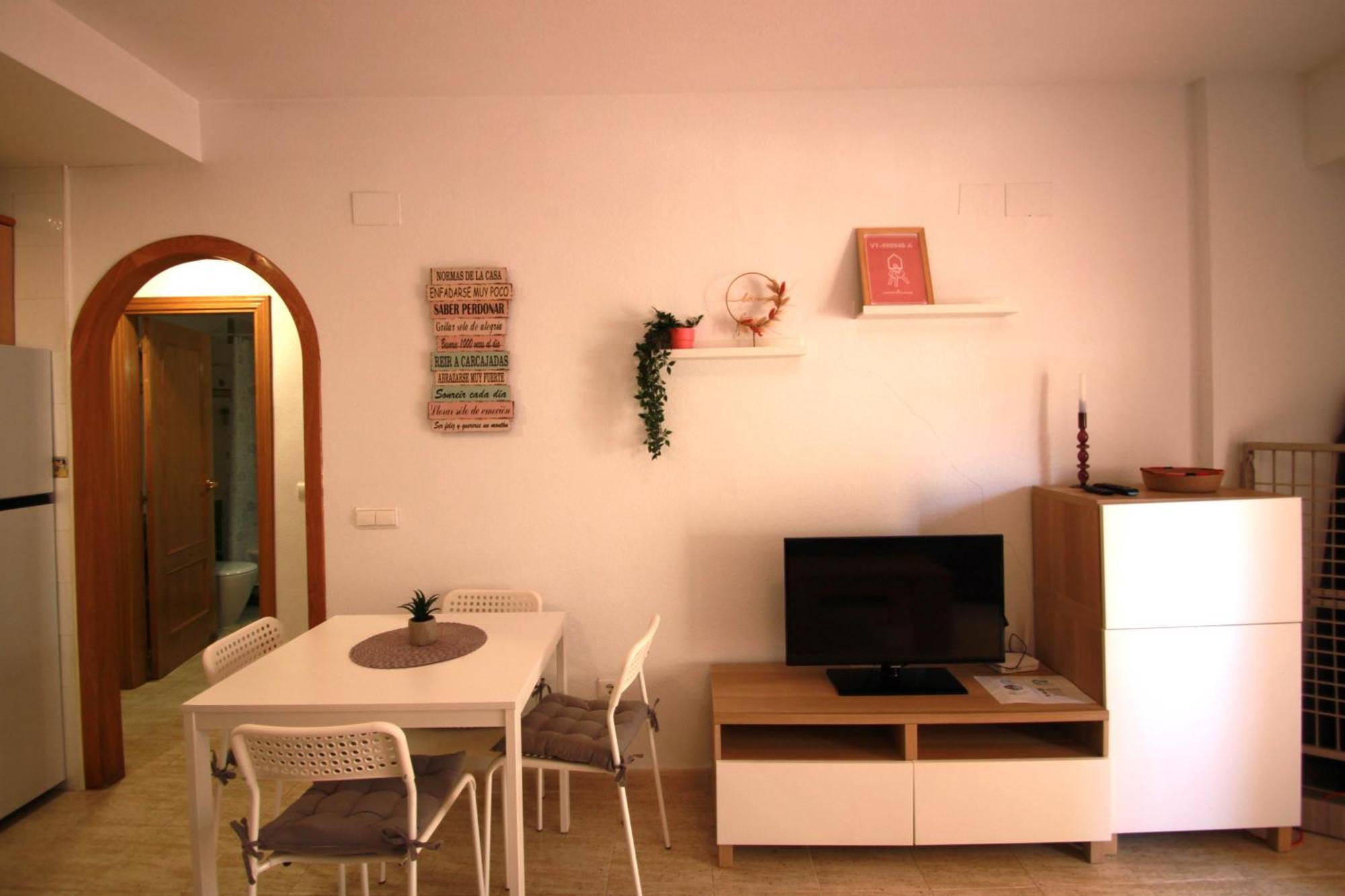 Apartamento Casaturis En Los Arenales Del Sol Ar102 Con Terraza Y Piscina Exterior foto